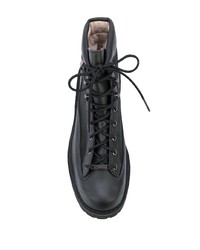 Мужские черные кожаные рабочие ботинки от Danner