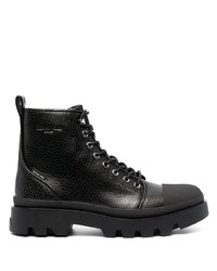 Мужские черные кожаные рабочие ботинки от MICHAEL Michael Kors