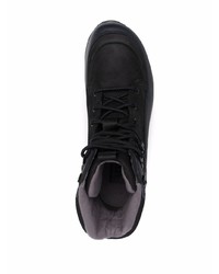 Мужские черные кожаные рабочие ботинки от UGG