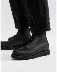 Мужские черные кожаные рабочие ботинки от Red Wing