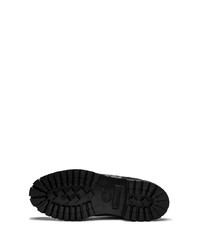 Мужские черные кожаные рабочие ботинки от Timberland