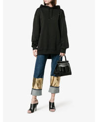 Черные кожаные сабо от Givenchy