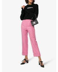 Черные кожаные сабо от Proenza Schouler