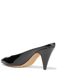 Черные кожаные сабо от Mansur Gavriel