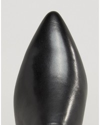 Черные кожаные сабо от Vagabond