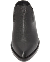 Черные кожаные сабо от DKNY