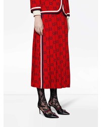 Черные кожаные сабо от Gucci