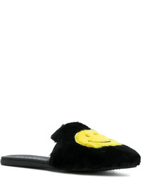 Черные кожаные сабо от Joshua Sanders