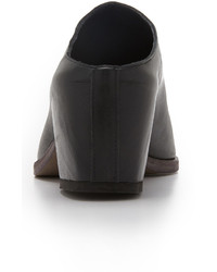 Черные кожаные сабо от Ld Tuttle