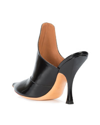 Черные кожаные сабо от Y/Project