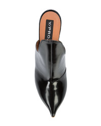 Черные кожаные сабо от Y/Project