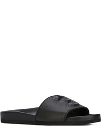 Мужские черные кожаные сандалии от Joshua Sanders
