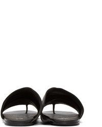 Мужские черные кожаные сандалии от Marsèll