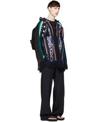 Мужские черные кожаные сандалии от Lanvin