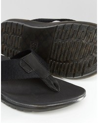 Мужские черные кожаные сандалии от Dr. Martens