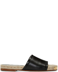 Мужские черные кожаные сандалии от Giuseppe Zanotti