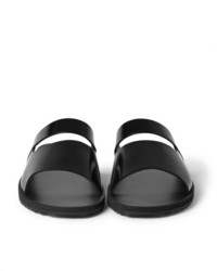 Мужские черные кожаные сандалии от Givenchy