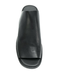 Мужские черные кожаные сандалии от Lost & Found Ria Dunn