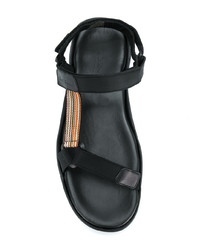 Мужские черные кожаные сандалии от Paul Smith