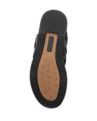 Мужские черные кожаные сандалии от Instreet