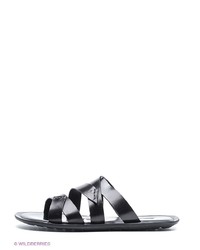 Мужские черные кожаные сандалии от Mario Ponti