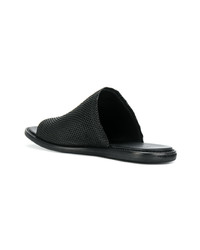 Мужские черные кожаные сандалии от Lost & Found Ria Dunn