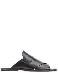 Мужские черные кожаные сандалии от Pierre Hardy