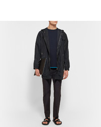 Мужские черные кожаные сандалии от Christopher Kane