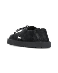 Мужские черные кожаные сандалии от Marsèll