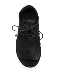 Мужские черные кожаные сандалии от Marsèll