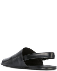 Мужские черные кожаные сандалии от Marsèll