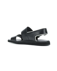 Мужские черные кожаные сандалии от Camper