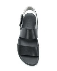 Мужские черные кожаные сандалии от Camper