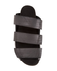 Мужские черные кожаные сандалии от Peter Non