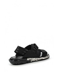 Мужские черные кожаные сандалии от Vitacci