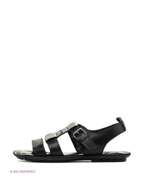 Мужские черные кожаные сандалии от Vitacci
