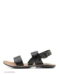 Мужские черные кожаные сандалии от XTI