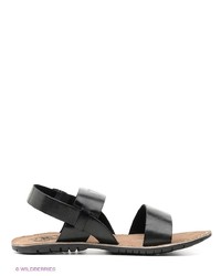 Мужские черные кожаные сандалии от XTI