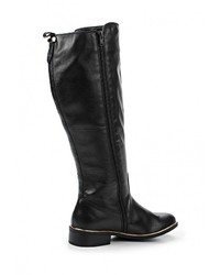 Черные кожаные сапоги от Aldo