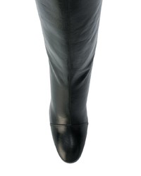 Черные кожаные сапоги от Marc Jacobs