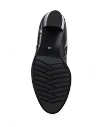 Черные кожаные сапоги от Ascalini