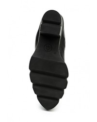 Черные кожаные сапоги от Ash