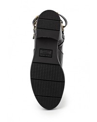 Черные кожаные сапоги от Baldinini