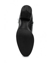 Черные кожаные сапоги от Bata