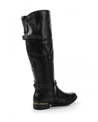 Черные кожаные сапоги от Call it SPRING