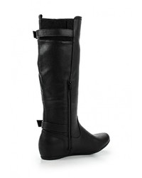 Черные кожаные сапоги от Call it SPRING