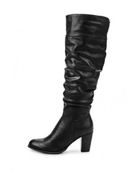 Черные кожаные сапоги от Call it SPRING