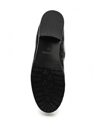 Черные кожаные сапоги от Carlo Bellini