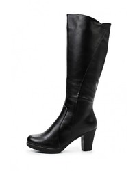 Черные кожаные сапоги от Catherine