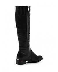 Черные кожаные сапоги от Catherine
